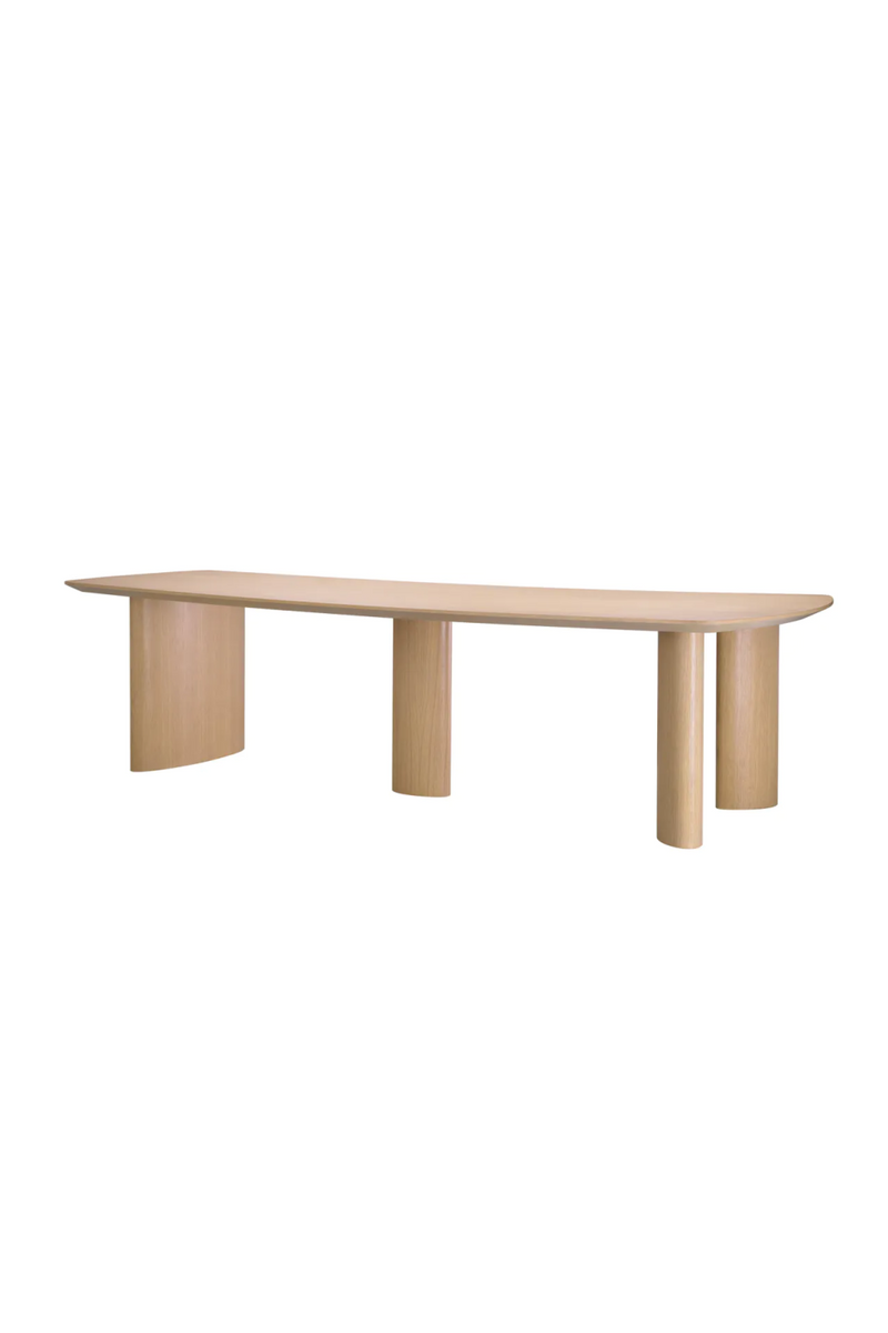 Wooden Minimalist Dining Table L | Eichholtz Bergman | Eichholtzmiami.com