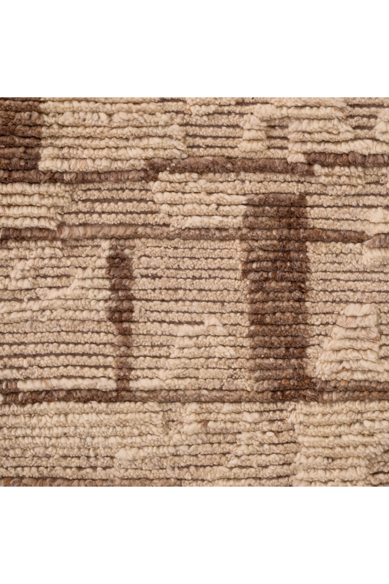 Hand-Knotted Brown Wool Carpet | Eichholtz Limitless | Eichholtzmiami.com