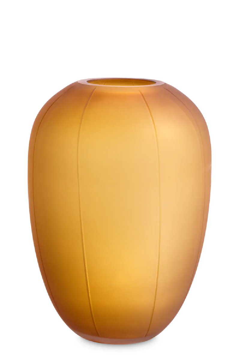 Yellow Glass Bouquet Vase | Eichholtz Zenna | Eichholtzmiami.com
