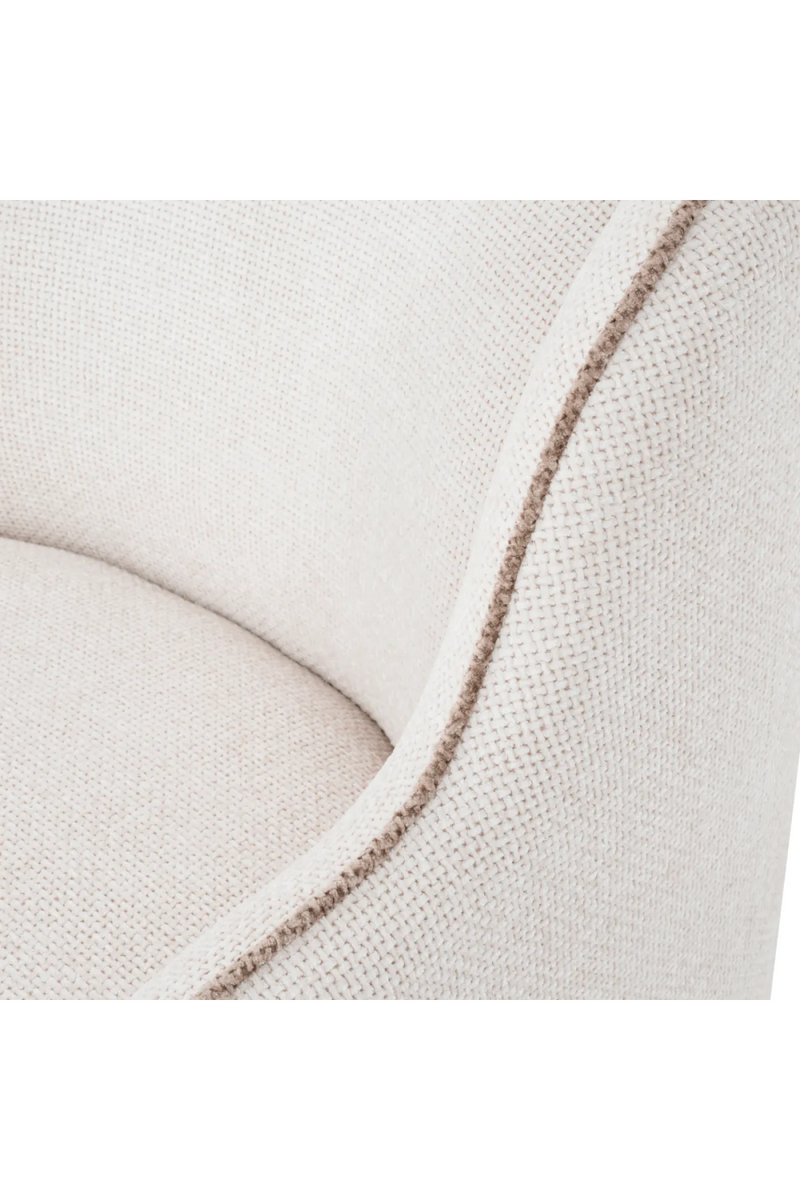 White Modular Accent Chair | Eichholtz Barrier | Eichholtzmiami.com