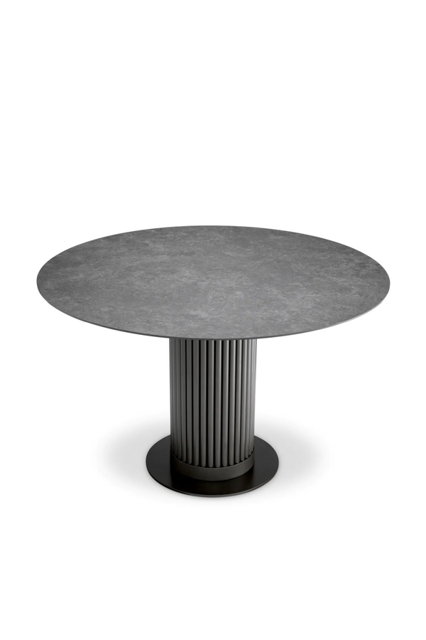 Round Ceramic Marble Dining Table | Eichholtz Volterra | Eichholtzmiami.com