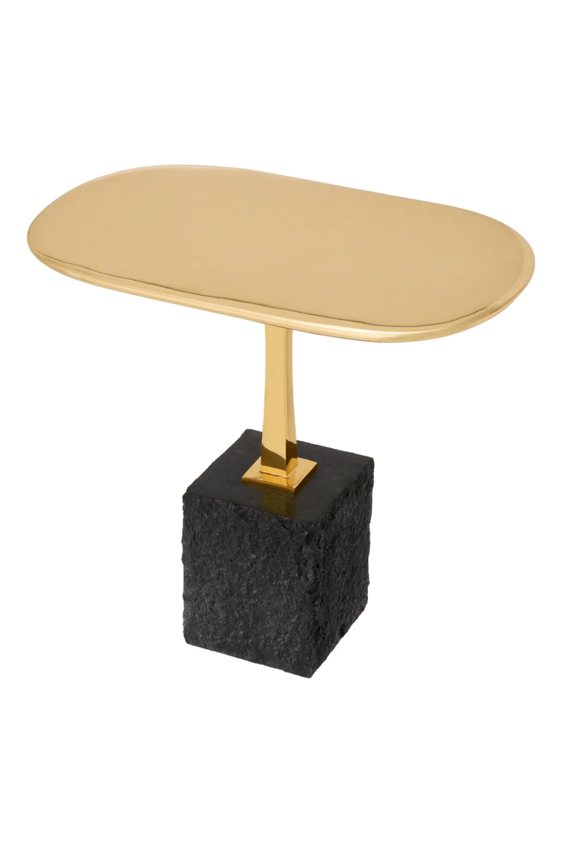 Gold Modern Side Table | Eichholtz Kayan | Eichholtzmiami.com