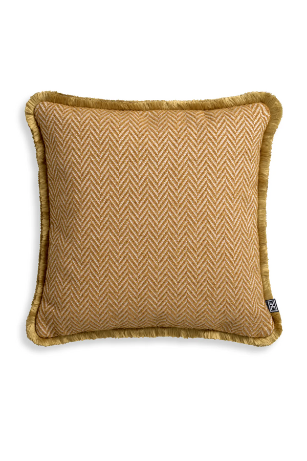 Chevron Pattern Fringed Cushion S | Eichholtz Kauai | Oroatrade.com