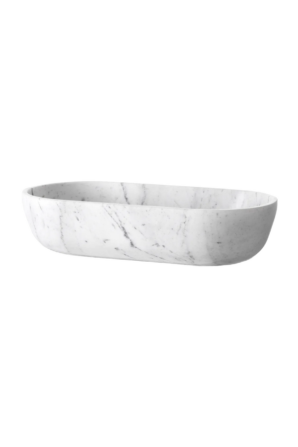 White Marble Bowl | Eichholtz Terrebonne | Eichholtzmiami.com