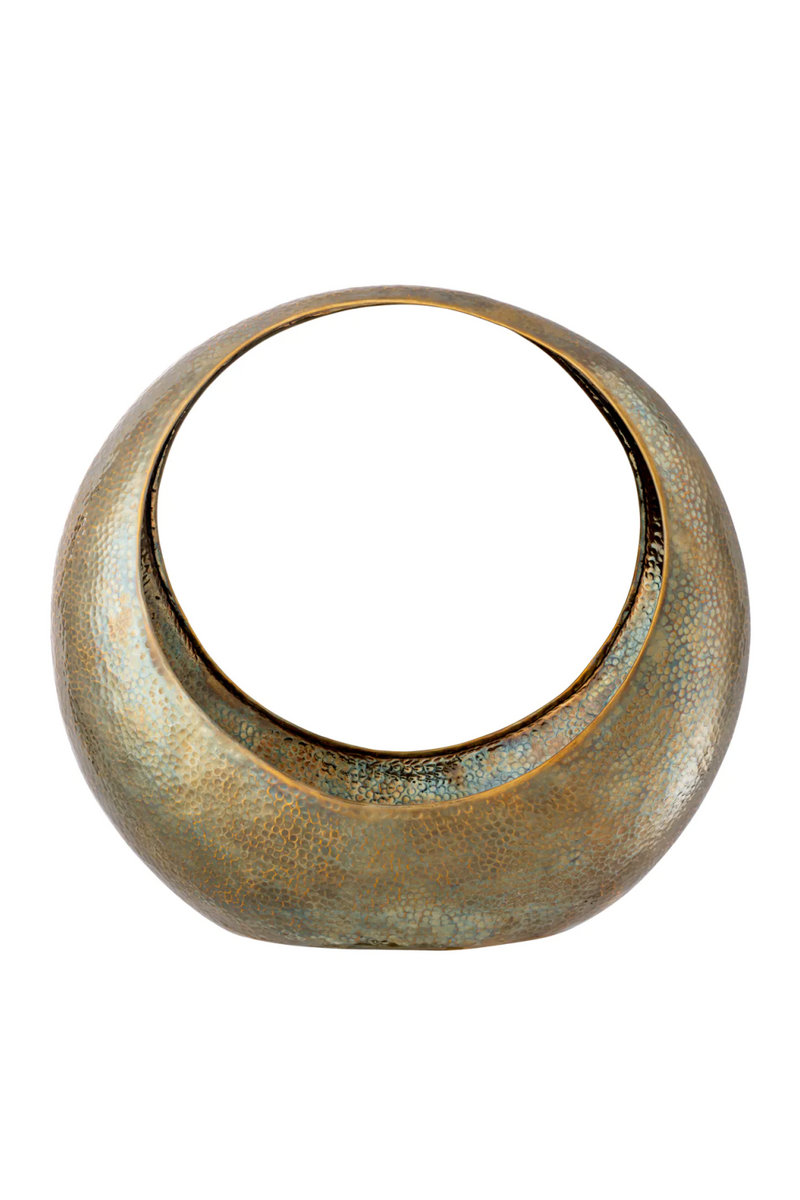 Circular Brass Wine Cooler | Eichholtz Leung | Eichholtzmiami.com