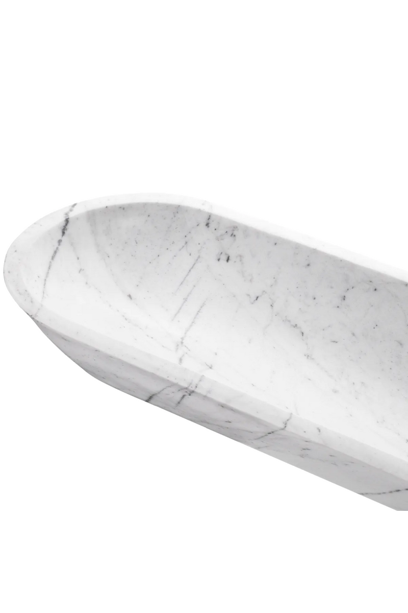 Solid White Marble Bowl | Eichholtz Hulton | Eichholtzmiami.com