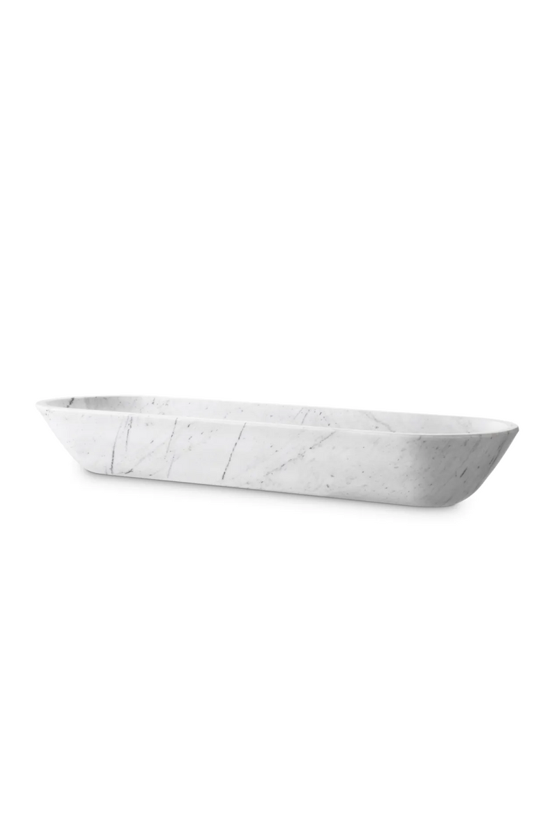 Solid White Marble Bowl | Eichholtz Hulton | Eichholtzmiami.com