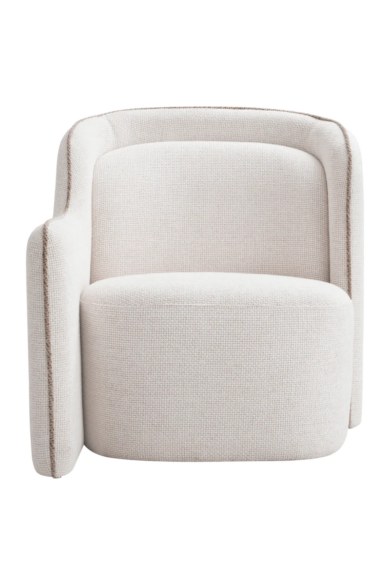 White Modular Accent Chair | Eichholtz Barrier | Eichholtzmiami.com