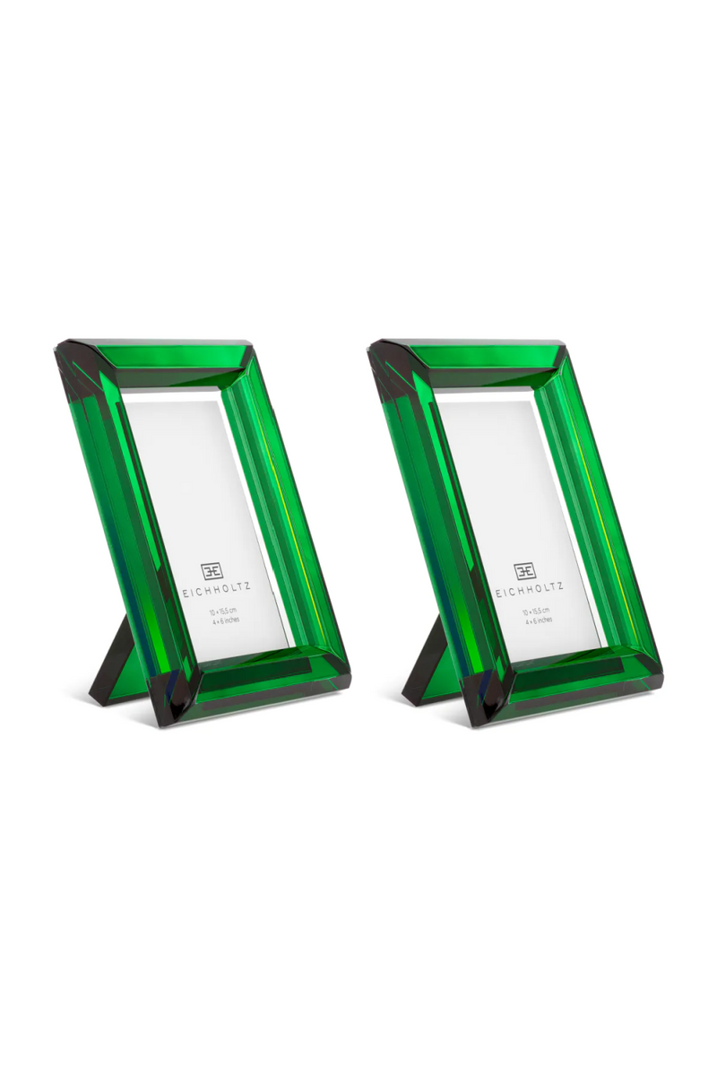 Green Glass Picture Frames (2) | Eichholtz Theory | Oroatrade.com