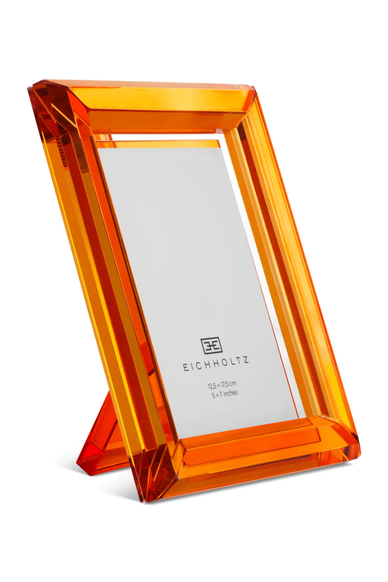 Orange Glass Picture Frames (2) | Eichholtz Theory | Oroatrade.com