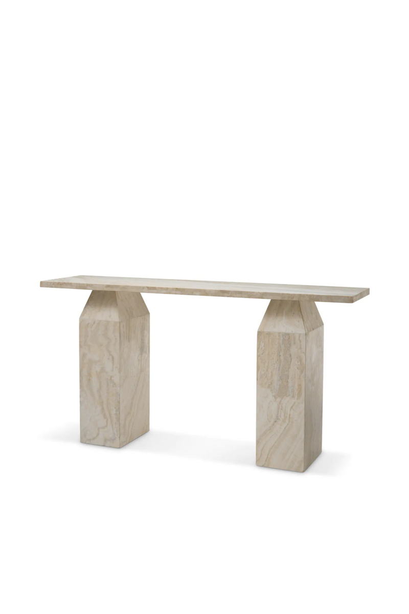 Rectangular Travertine Console Table | Eichholtz Tarragona | Eichholtzmiami.com