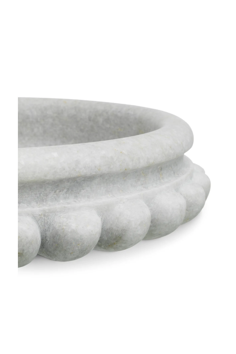 White Marble Chain Bowl | Eichholtz Yerba | Eichholtzmiami.com