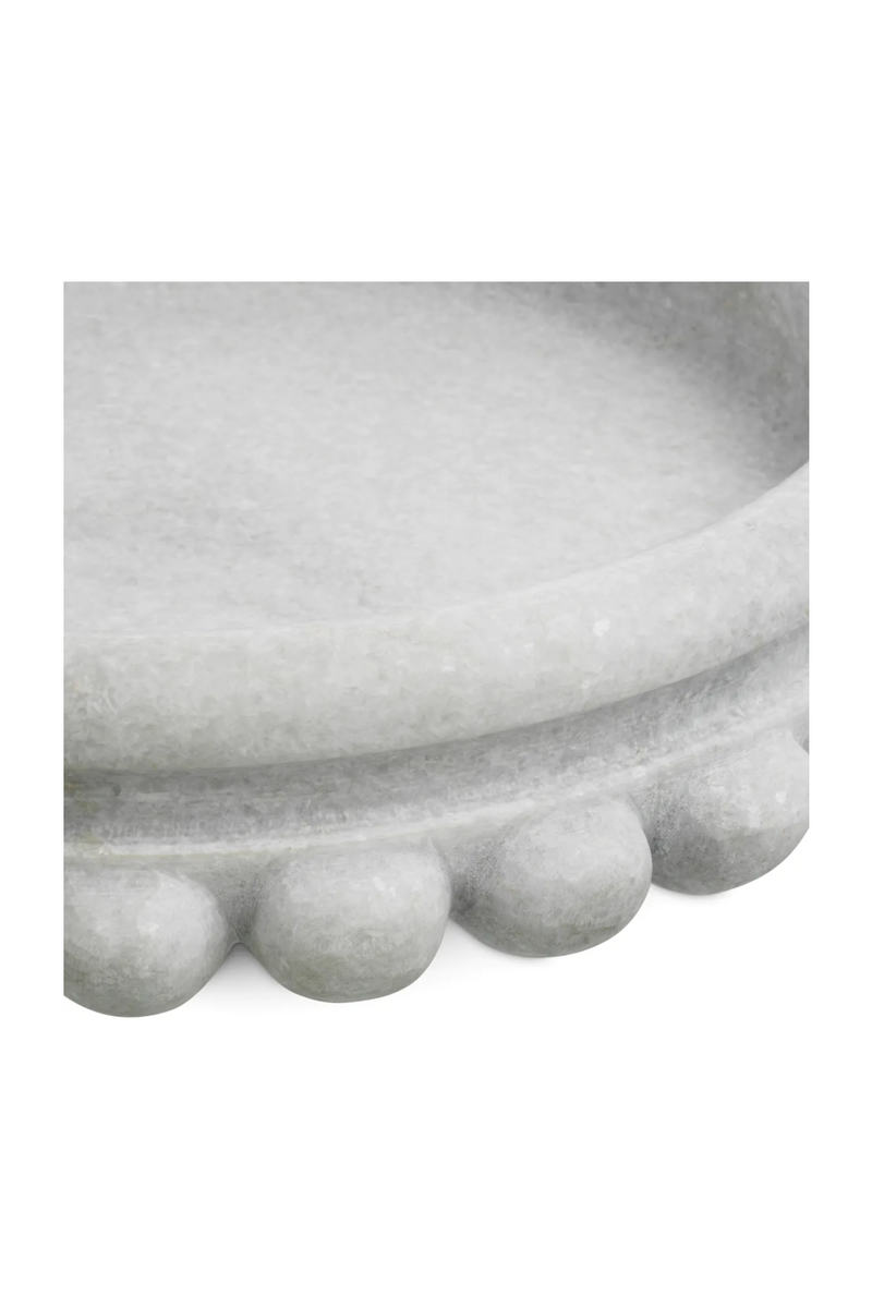 White Marble Chain Bowl | Eichholtz Yerba | Eichholtzmiami.com