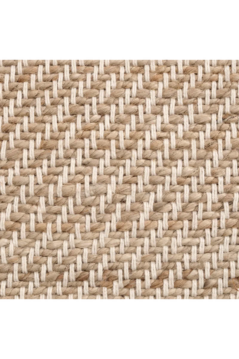 Natural Jute Fringed Cushion | Eichholtz Vieste | Eichholtzmiami.com