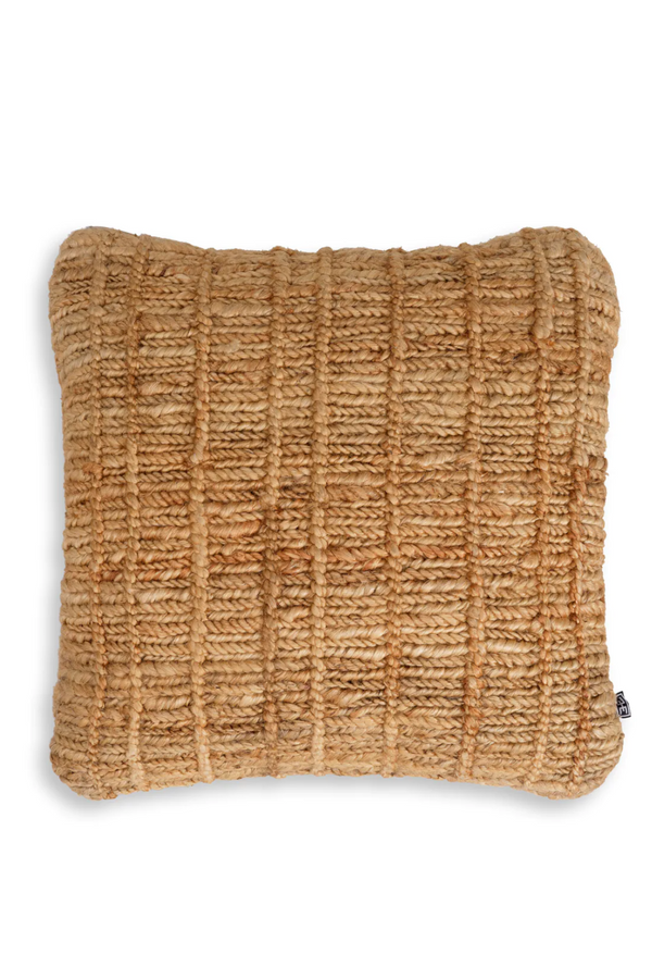 Hand-Knotted Jute Cushion | Eichholtz Palinuro | Eichholtzmiami.com