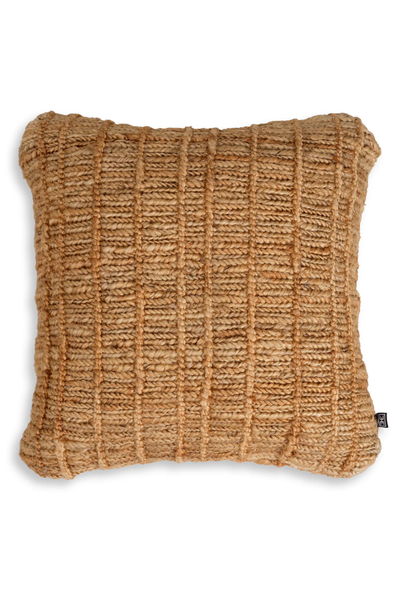 Hand-Knotted Jute Cushion | Eichholtz Palinuro | Eichholtzmiami.com