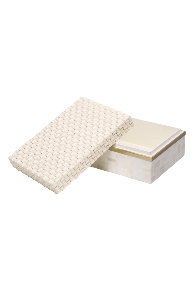 Cream Modern Box | Eichholtz Seaside | Eichholtzmiami.com