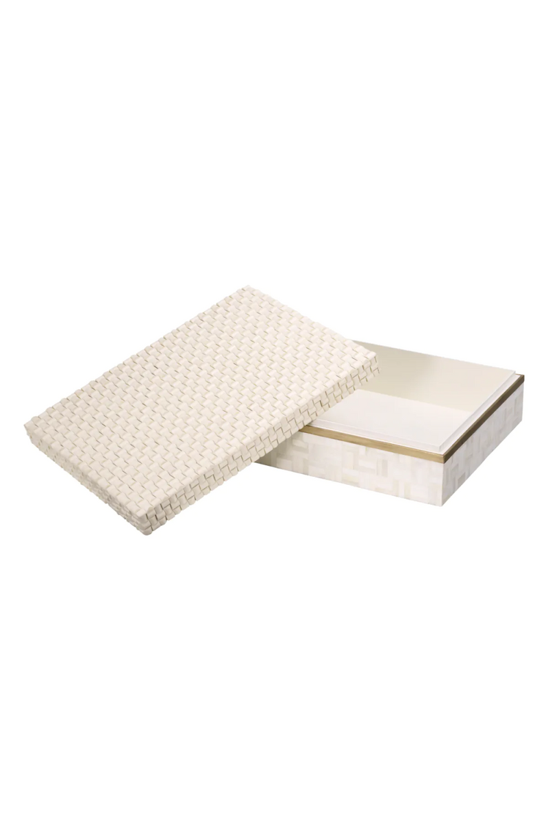 Cream Modern Box | Eichholtz Seaside | Eichholtzmiami.com