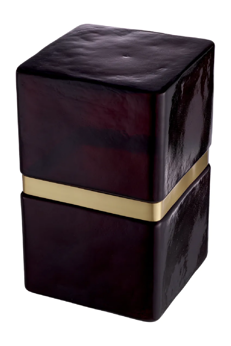 Black Glass Modern Side Table | Eichholtz Arturo | Eichholtzmiami.com