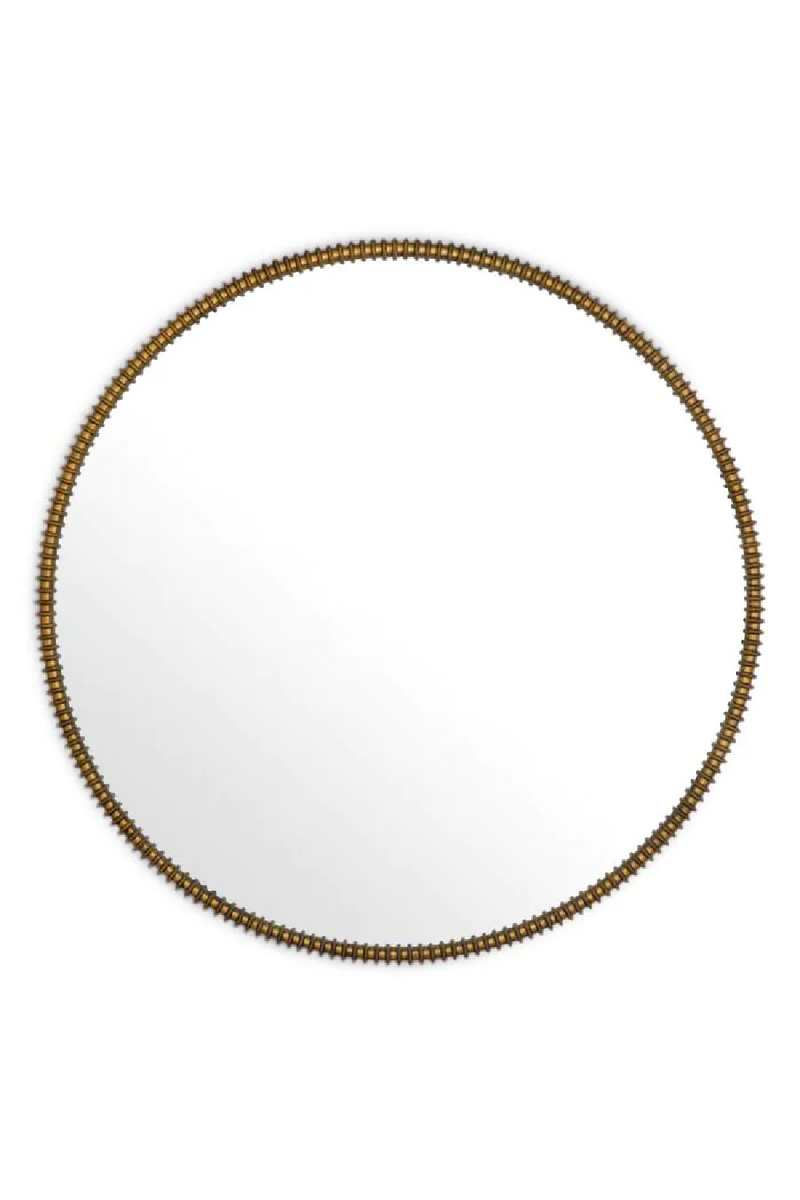 Round Vintage Brass Mirror | Eichholtz Vezzola | Eichholtzmiami.com