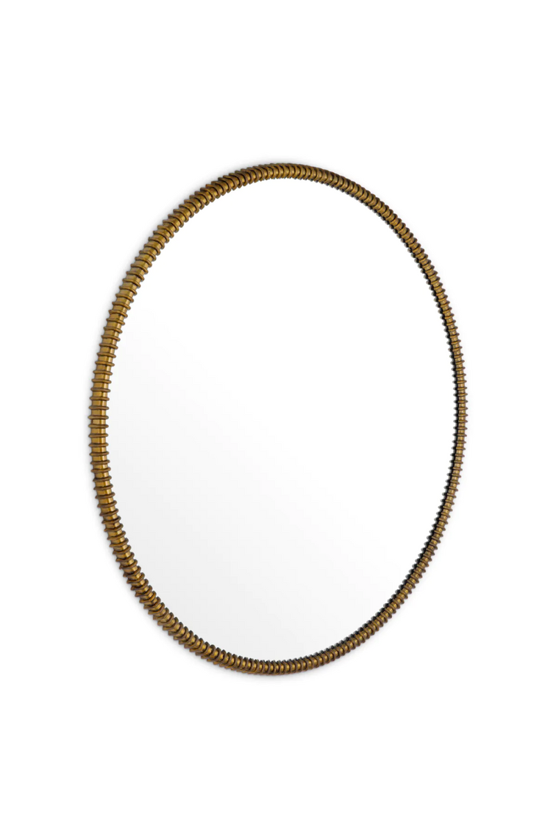 Round Vintage Brass Mirror | Eichholtz Vezzola | Eichholtzmiami.com