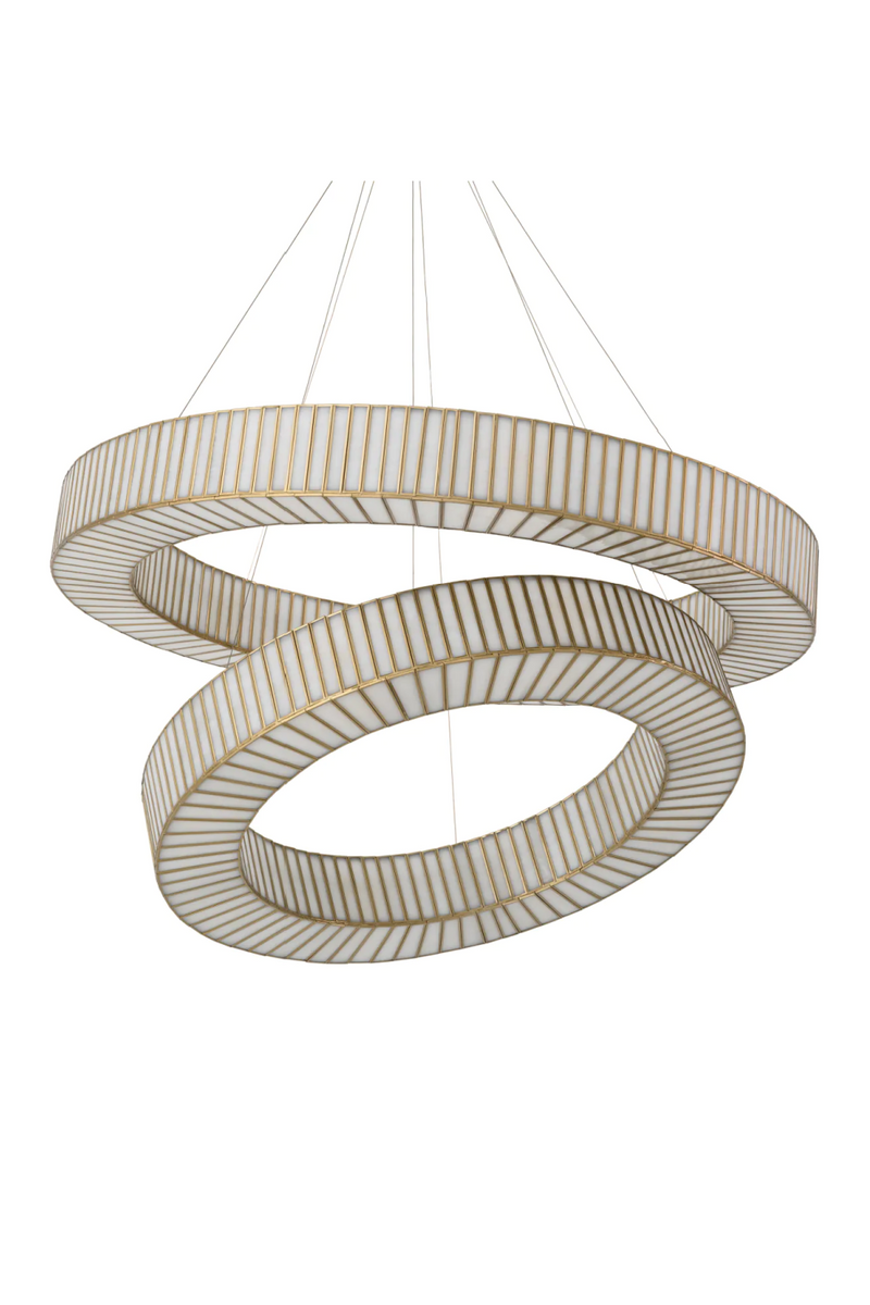 Circular Glass Panes Chandelier | Eichholtz Monari | Eichholtzmiami.com