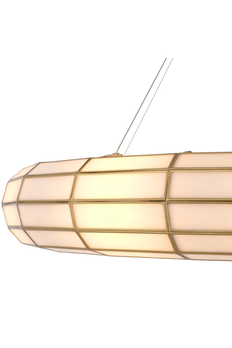 Glass Panels Round Chandelier | Eichholtz Ronco | Eichholtzmiami.com