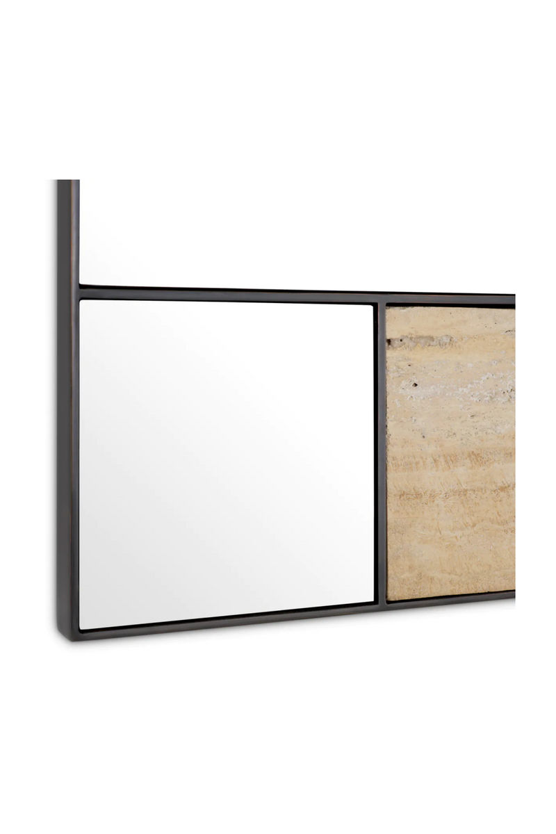 Travertine Bronze Wall Mirror | Eichholtz Cosimo | Eichholtzmiami.com