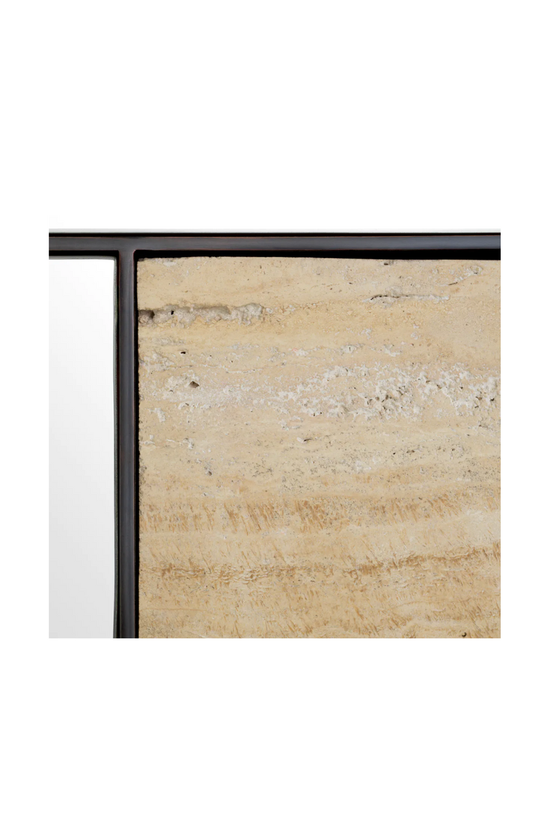 Travertine Bronze Wall Mirror | Eichholtz Cosimo | Eichholtzmiami.com