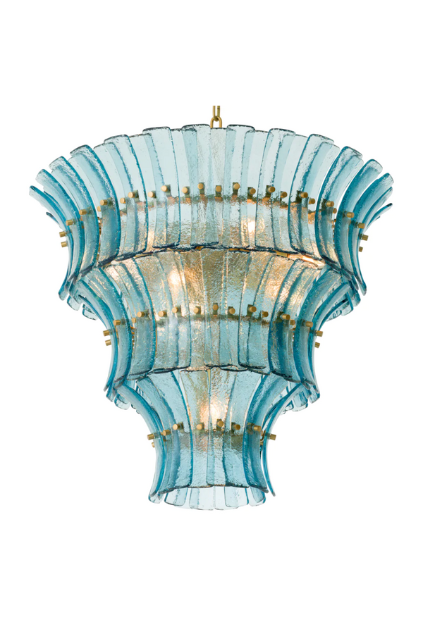 Glass Tiered Chandelier | Eichholtz Toscano | Eichholtzmiami.com