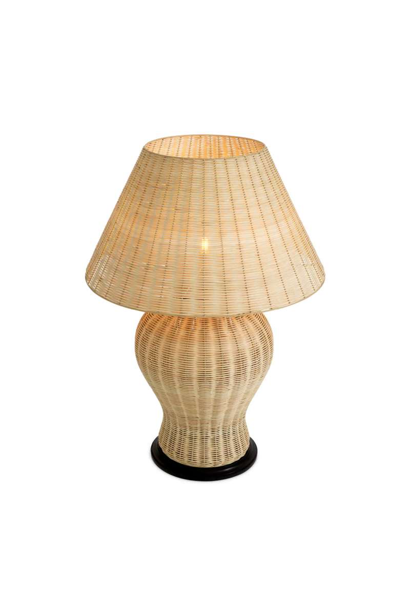 Natural Rattan Table Lamp | Eichholtz Dupoint | Eichholtzmiami.com