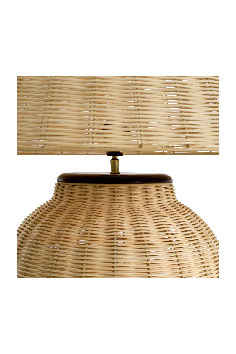 Natural Rattan Table Lamp | Eichholtz Dupoint | Eichholtzmiami.com