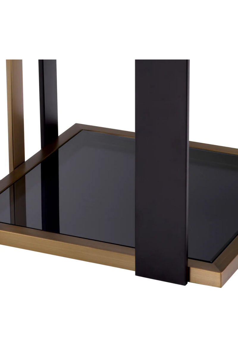 Black Glass Side Table | Eichholtz Billinghurst | Eichholtzmiami.com