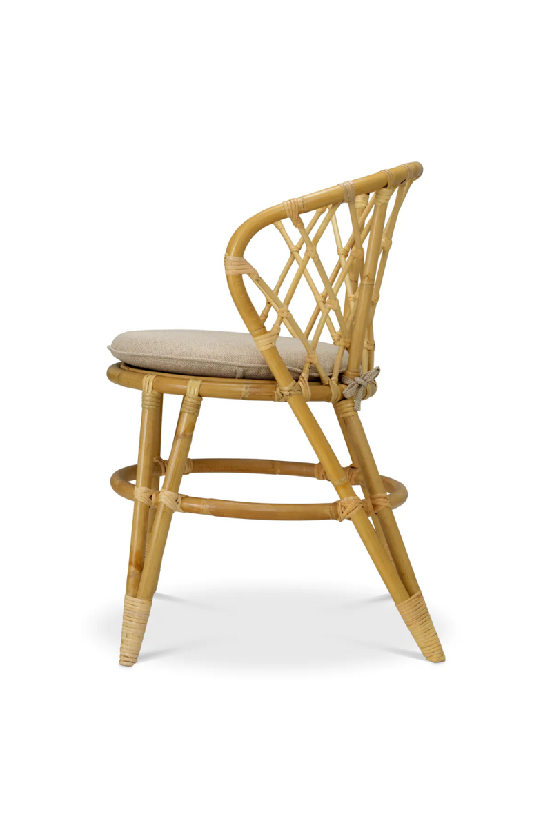 Woven Rattan Dining Chair | Eichholtz Alvaro | Eichholtzmiami.com