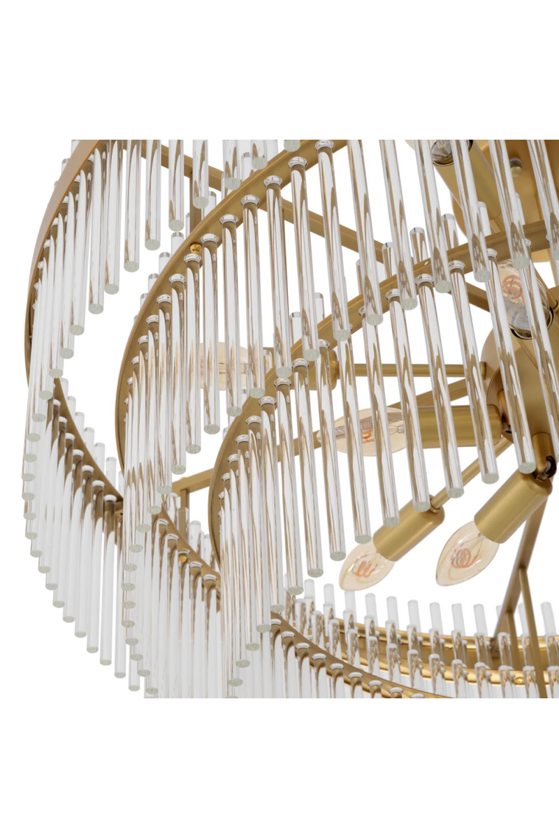 Glass Rods Tiered Ceiling Lamp | Eichholtz East | Eichholtzmiami.com