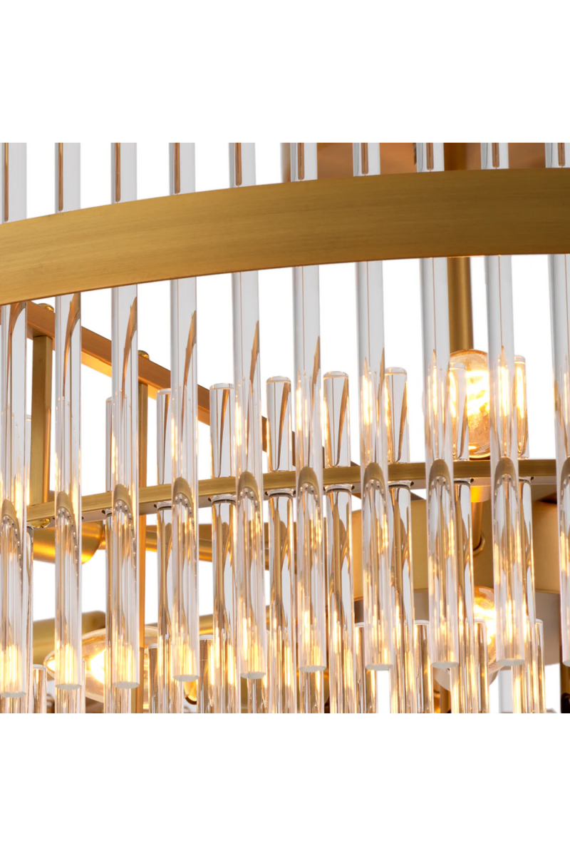 Glass Rods Tiered Ceiling Lamp | Eichholtz East | Eichholtzmiami.com