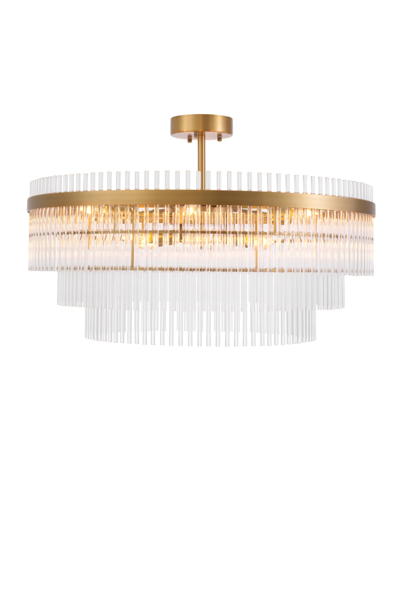 Glass Rods Tiered Ceiling Lamp | Eichholtz East | Eichholtzmiami.com