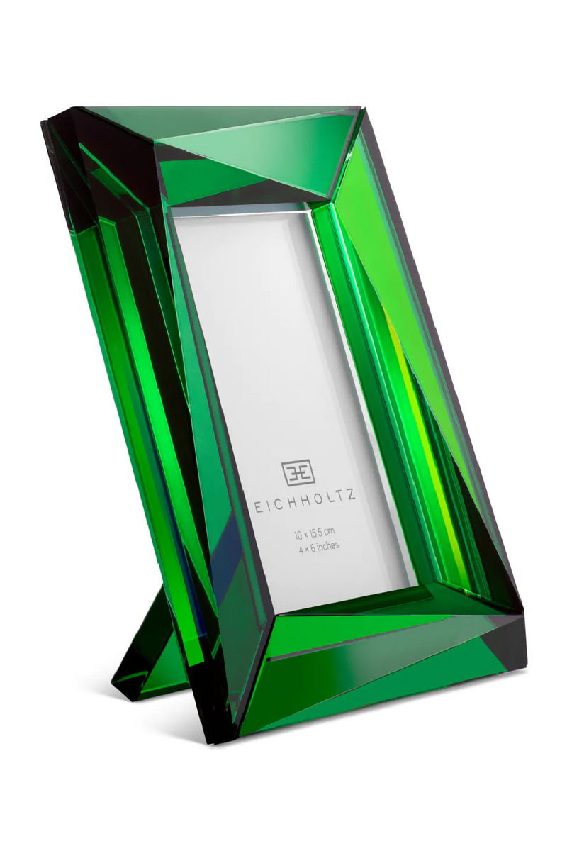 Green Crystal Picture Frames (2) | Eichholtz Obliquity | Oroatrade.com