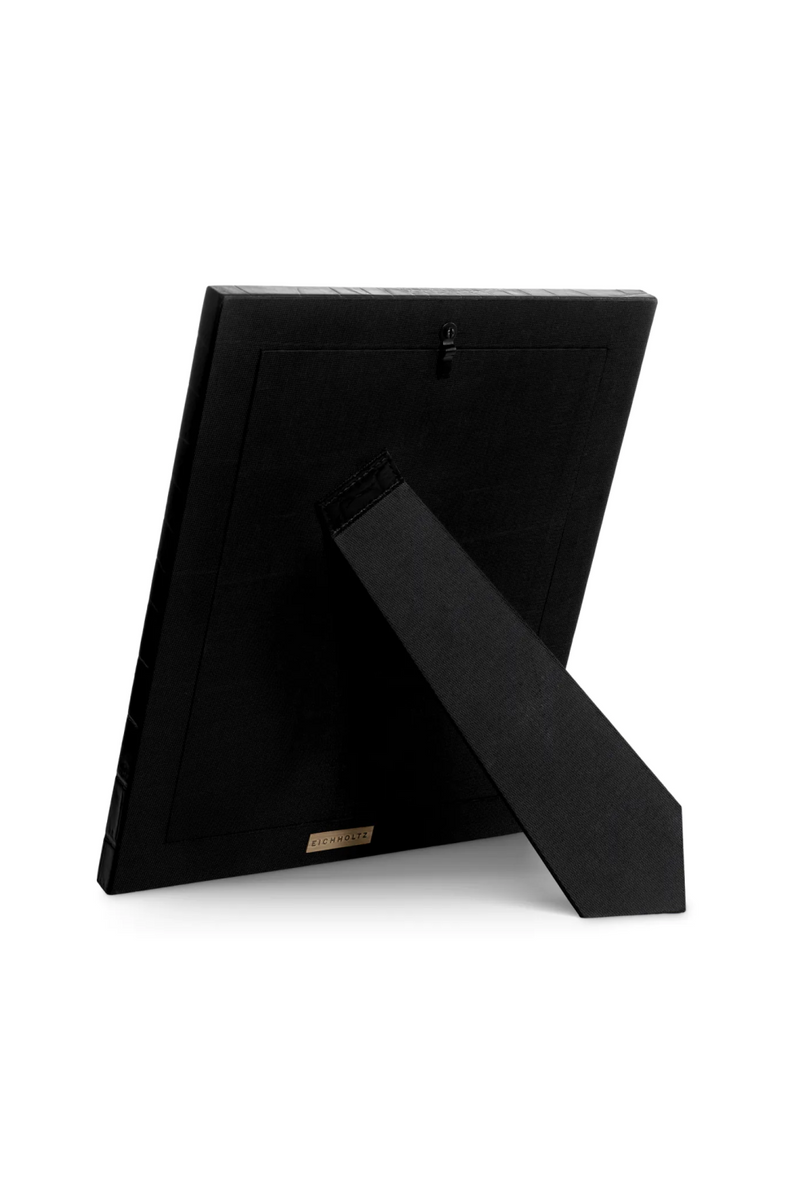 Black Leather Picture Frames (2) | Eichholtz Scaleo | Eichholtzmiami.com