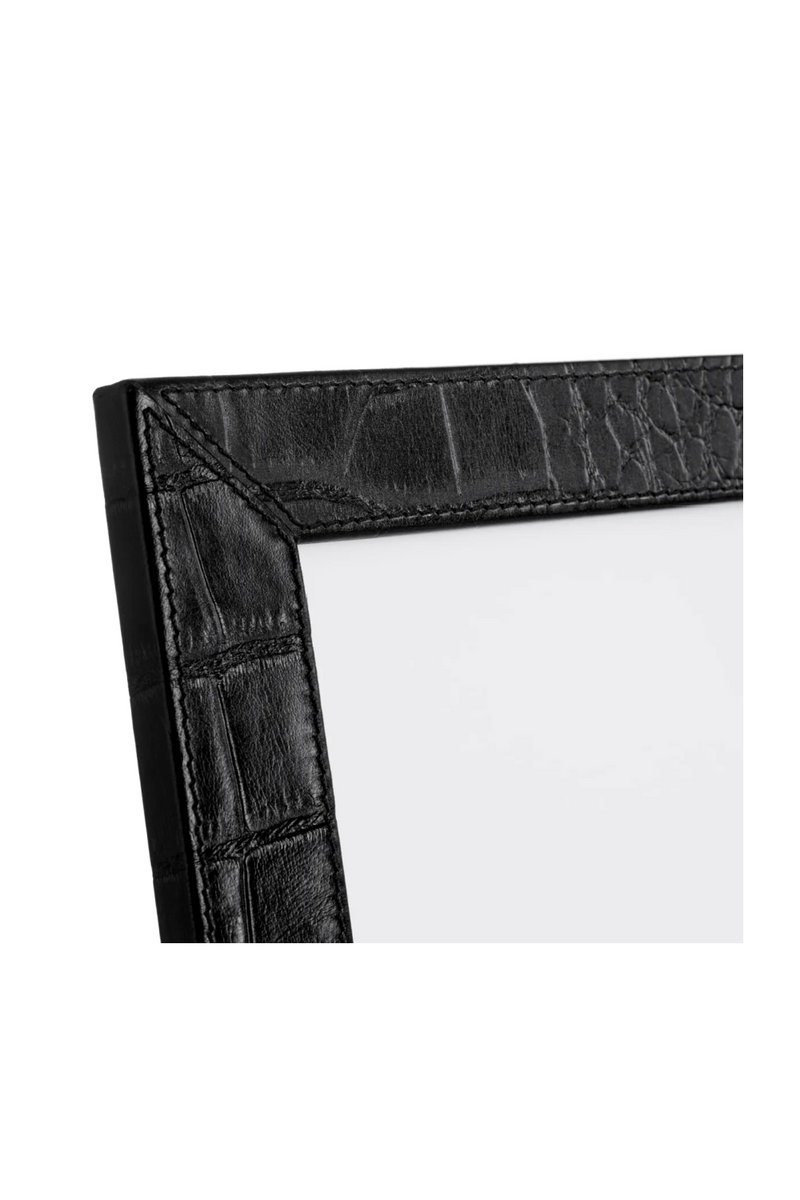 Black Leather Picture Frames (2) | Eichholtz Scaleo | Eichholtzmiami.com