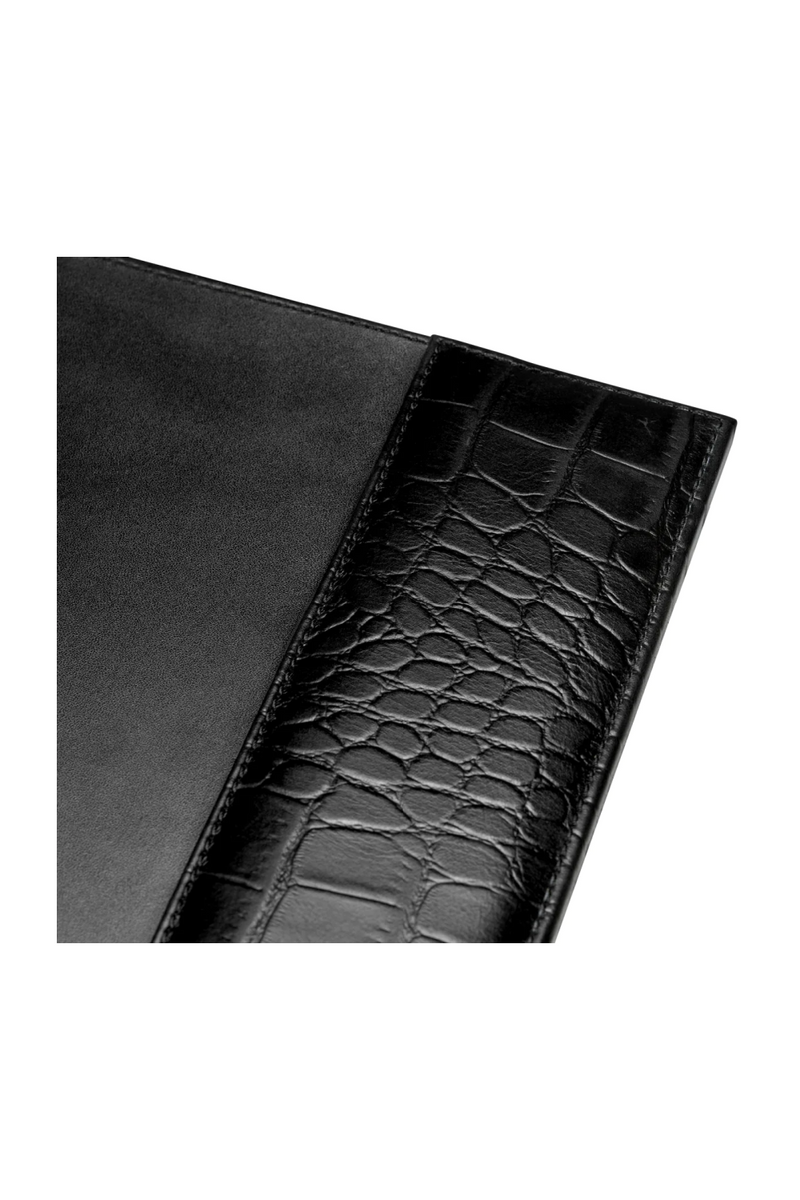 Black Leather Desk Blotter | Eichholtz Scaleo | Eichholtzmiami.com