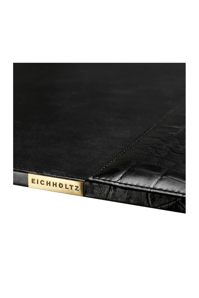 Black Leather Desk Blotter | Eichholtz Scaleo | Eichholtzmiami.com