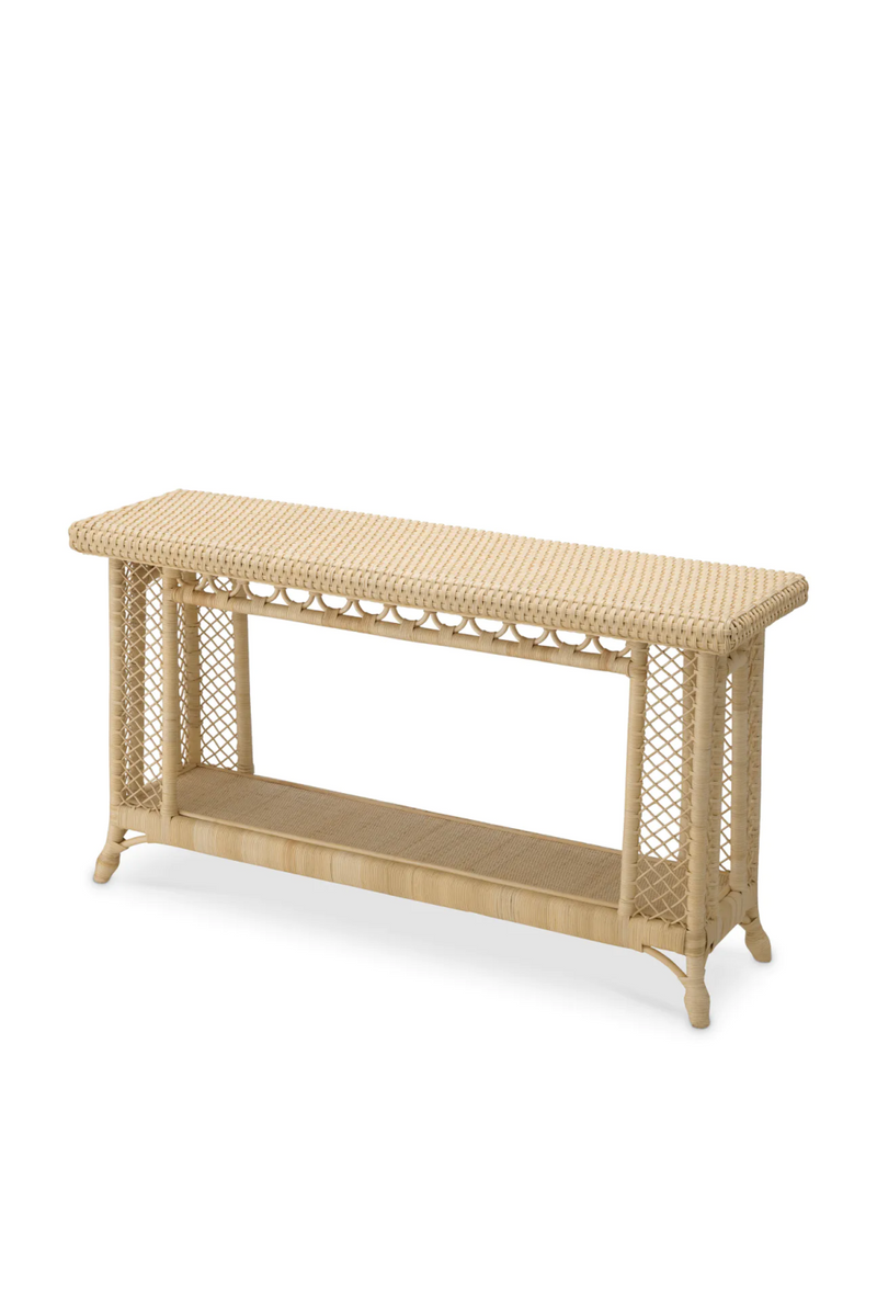 Rectangular Rattan Console Table | Eichholtz Saba | Eichholtzmiami.com