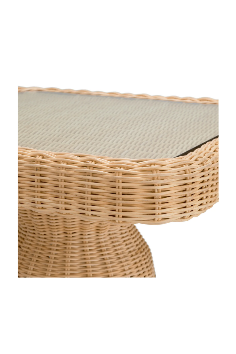 Natural Rattan Side Table | Eichholtz Tiago | Eichholtzmiami.com