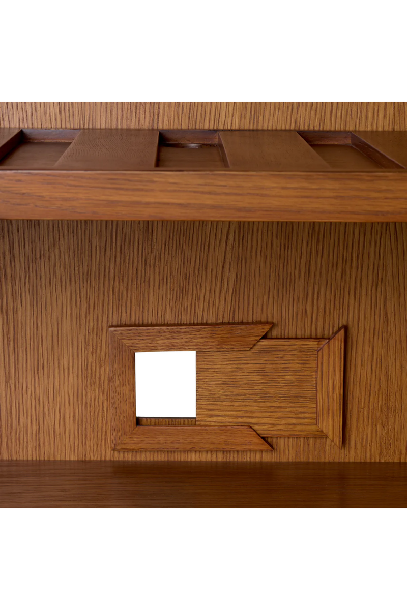 Caramel Oak 2-Door Bar Cabinet | Eichholtz Borchard | Eichholtzmiami.com