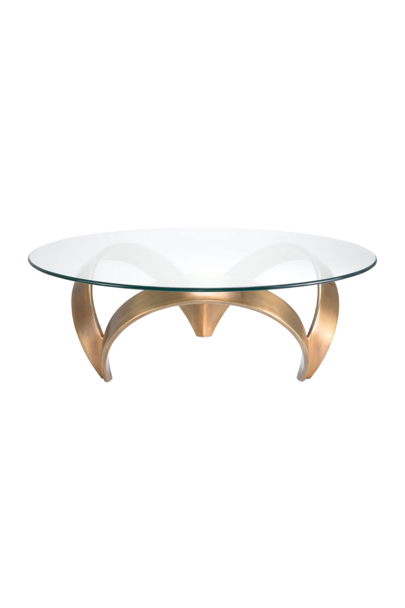 Round Glass Coffee Table | Eichholtz Soquel | Eichholtzmiami.com