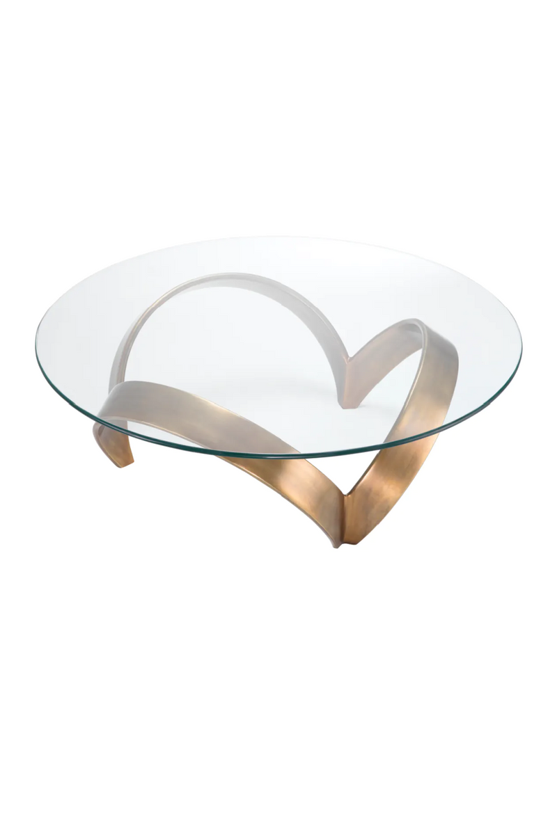 Round Glass Coffee Table | Eichholtz Soquel | Eichholtzmiami.com