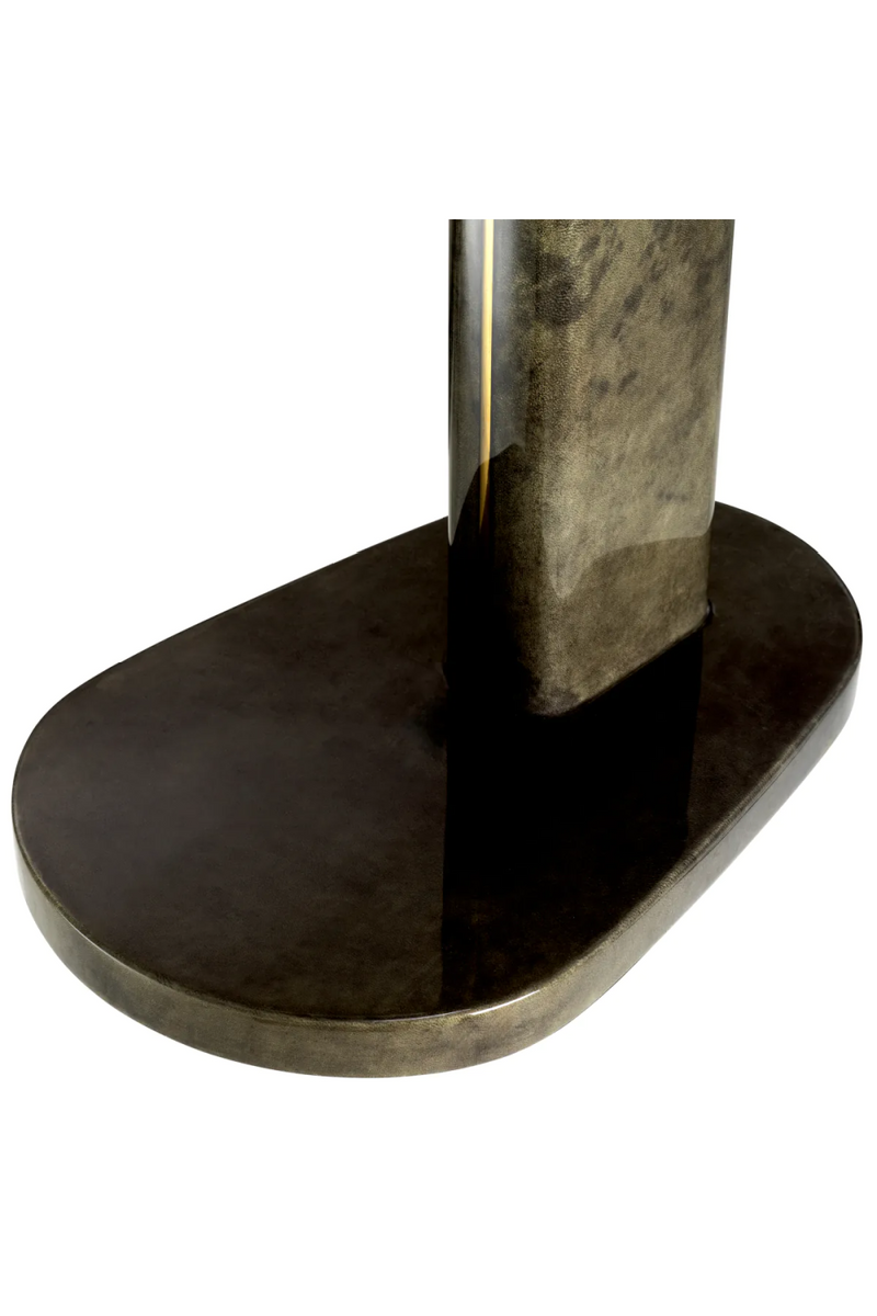 Goat Leather Side Table | Eichholtz Manuel | Eichholtzmiami.com