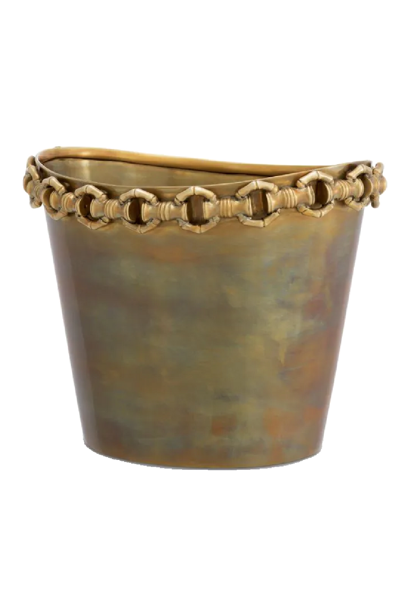 Vintage Brass Wine Cooler | Eichholtz Clementine | Eichholtzmiami.com