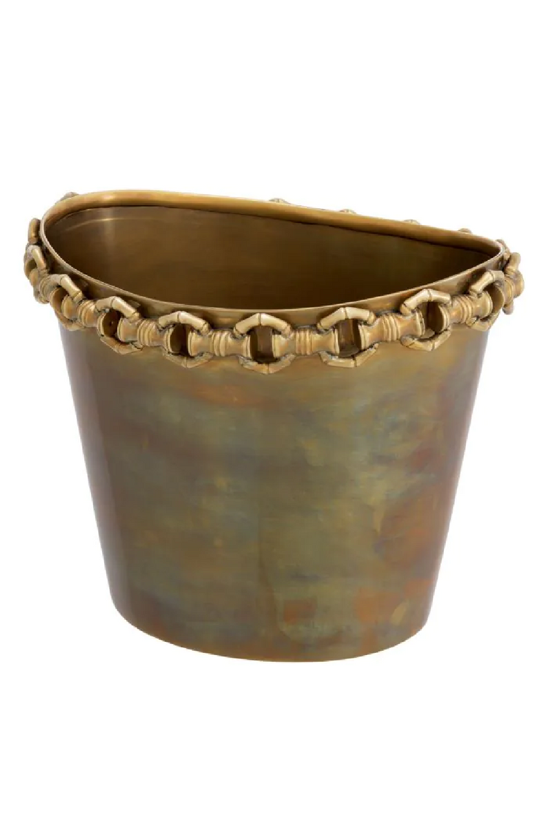 Vintage Brass Wine Cooler | Eichholtz Clementine | Eichholtzmiami.com